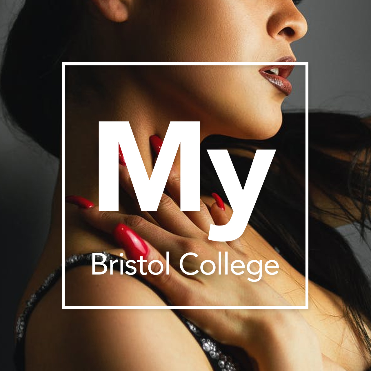 Beauty with City of Bristol College ovelay