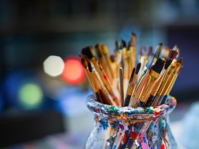 Creative Arts Therapy brushes