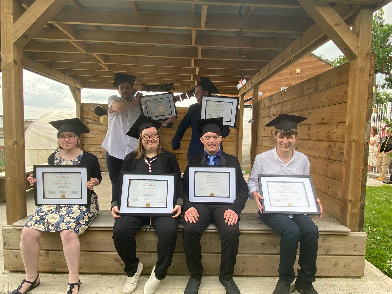 Brislington Centre students at their graduation
