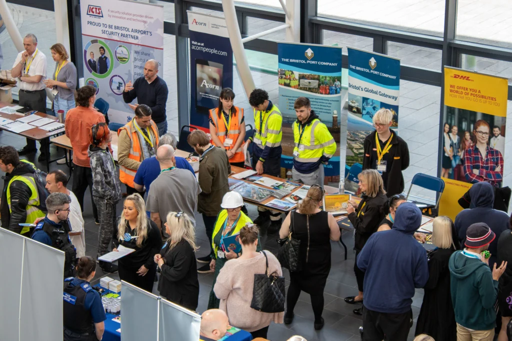 a business trade-show