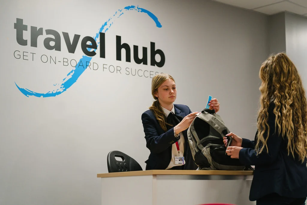 Travel and Tourism students.