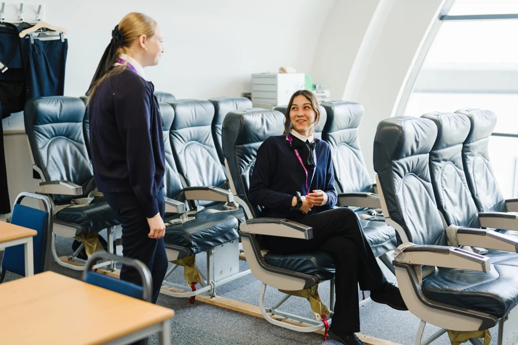 Travel and Tourism students.