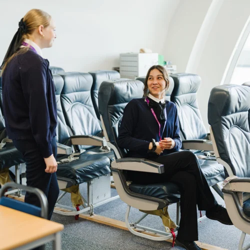 Travel and Tourism students.