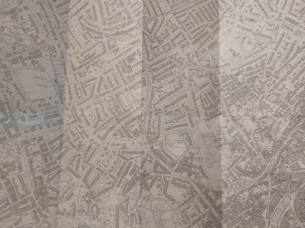 Map of clifton 1901