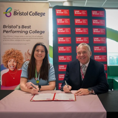 Signing of the Learner Commitment Pledge.