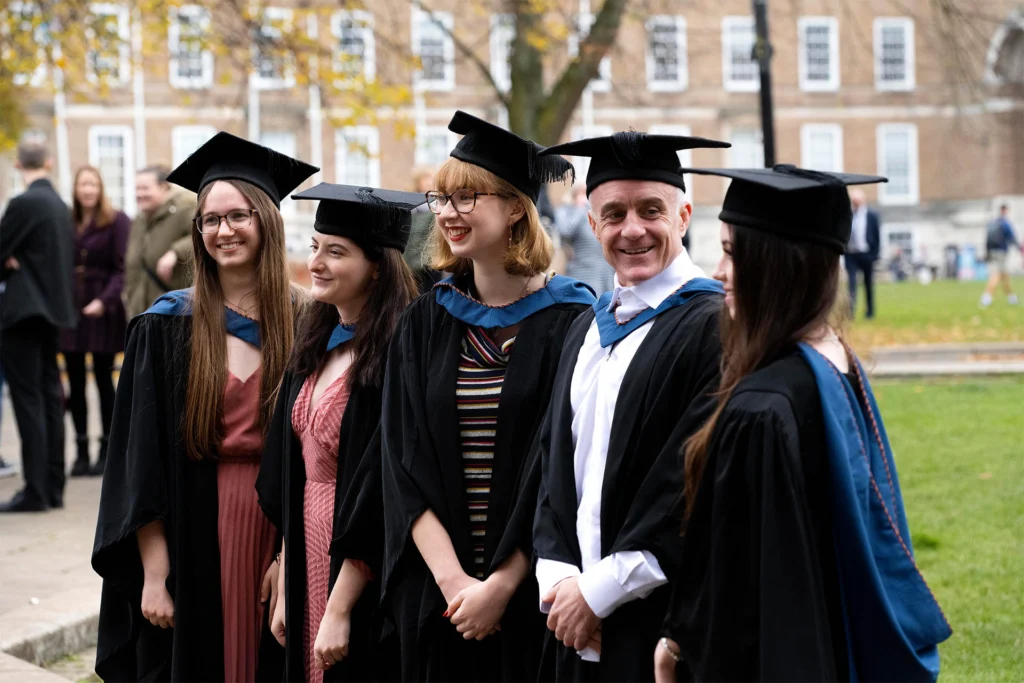Graduates pictured at the Higher Education Graduation.