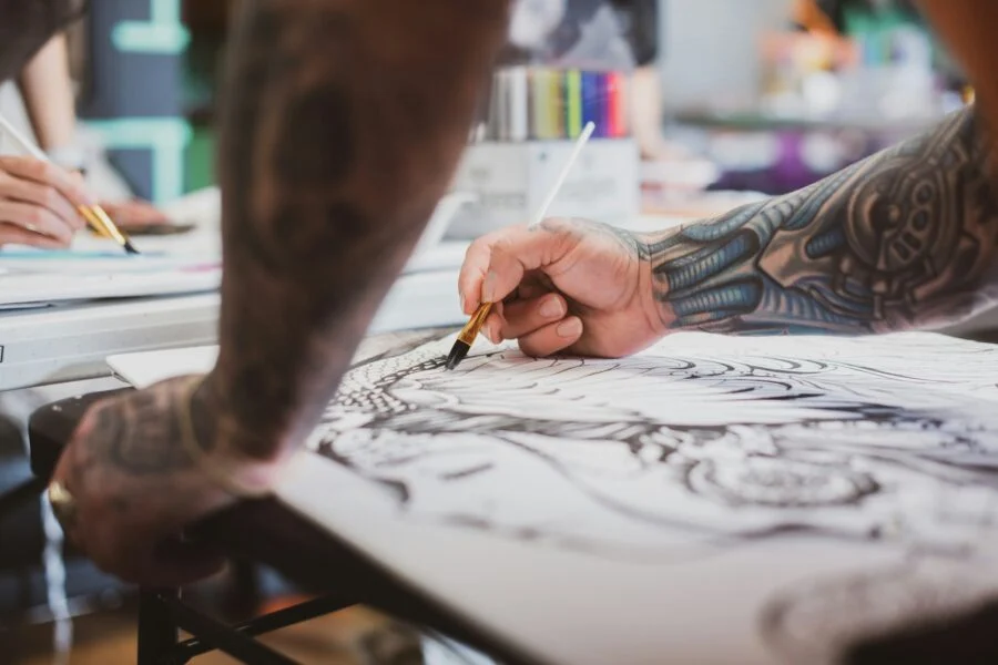 Art and Design (Graphic Design) Tattoo Illustration HNC/HND